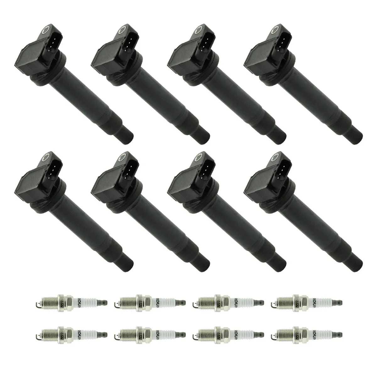 1998-2007 Toyota Land Cruiser 4.7L 8pcs Bobina de encendido+bujía UF230 90080-91180