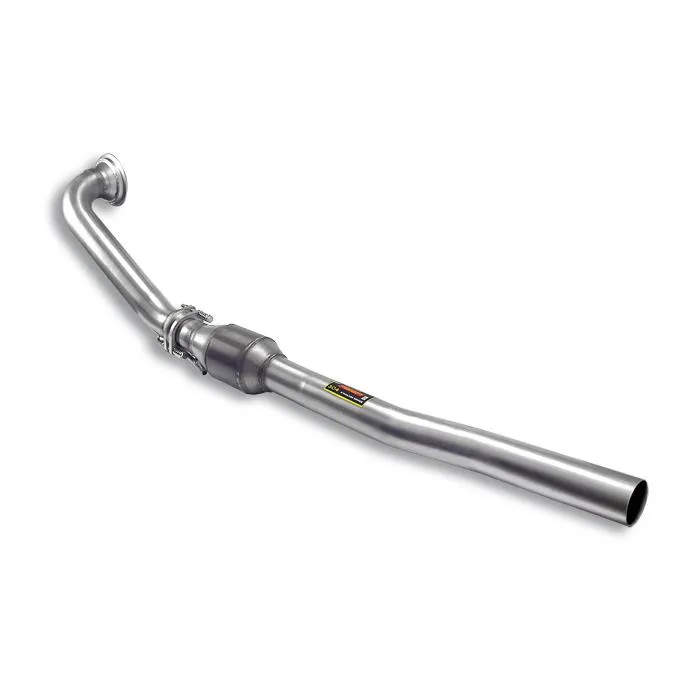 SUPERSPRINT TURBO DOWNPIPE KIT + CONVERTIDOR CATALIZADOR METALICO 200 CPSI AUDI TT RS QUATTRO COUPÈ/ROADSTER 2.5 TFSI (340 CV) 2009 – 2015 SISTEMA Ø76MM