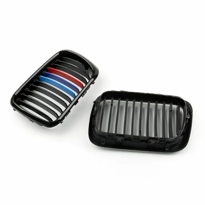 1997-1999 BMW E36 M3 Reemplazo delantero Gloss Black M Color rejilla de riñón