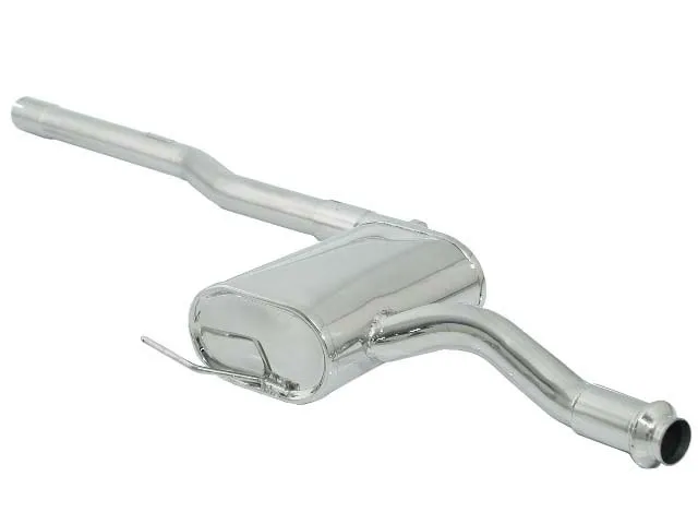 RAGAZZON TRAMO INTERMEDIO CON UN SILENCIOSO EN ACERO INOX ALFA ROMEO 145