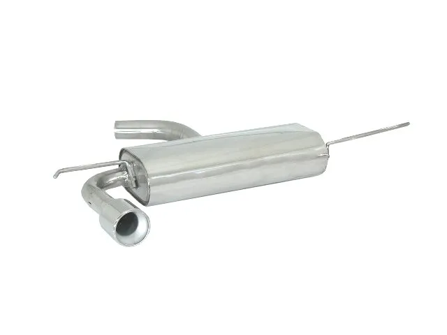 RAGAZZON SILENCIOSO TRASERO EN ACERO INOX CON SALIDA REDONDA 90 MM AUDI A3 (TYP 8P) 2003-2013