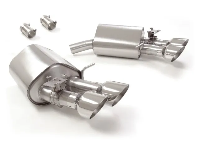 RAGAZZON SILENCIOSO TRASERO DOBLE EN ACERO INOX CON SALIDAS REDONDAS 102 MM SPORT LINE   AUDI S5 (TYP F5) 2016-