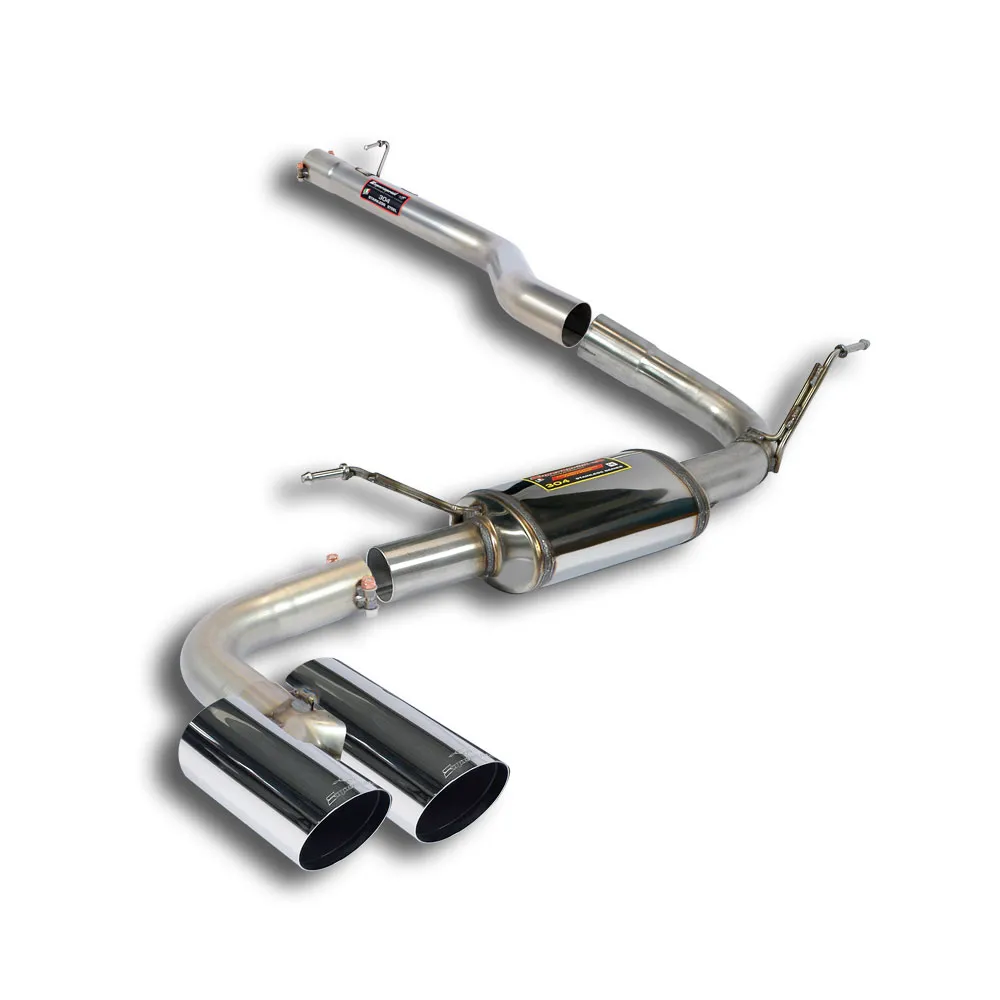 SUPERSPRINT SILENCIOSO TRASERO OO80 «RACE TIPS» BMW F26 X4 20D XDRIVE (190 CV) 2014-