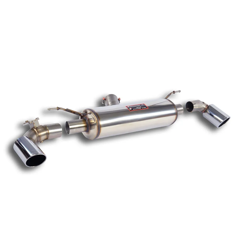 SUPERSPRINT SILENCIOSO TRASERO DERECHO-IZQUIERDO O100 CON VÁLVULA BMW F34 GRAN TURISMO 328I 2.0T (N20 245 CV) 2013 – 2016 (WITH VALVE)