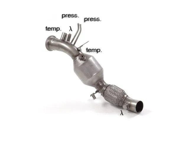 RAGAZZON CATALIZADOR GRUPO N + TRAMO SUSTITUCIÓN FILTRO ANTIPARTÍCULAS EN ACERO INOX GRUPO N  BMW SERIE1 F20/F21