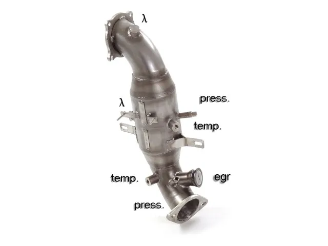 RAGAZZON CATALIZADOR METALICO 300CPSI ALFA ROMEO STELVIO(949)