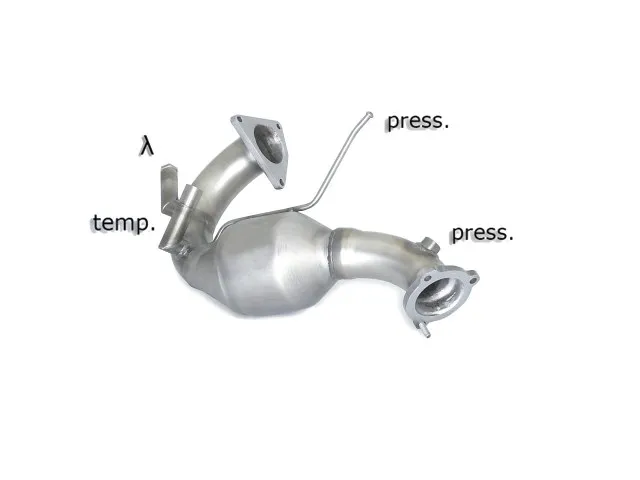 RAGAZZON CATALIZADOR GRUPO N + TRAMO SUSTITUCIÓN FILTRO ANTIPARTÍCULAS EN ACERO INOX GRUPO N – MOT.CKV / CDU (2967CC) AUDI A4 (TYP 8K) 2007-2015