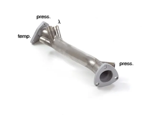 RAGAZZON TRAMO SUSTITUCIÓN FILTRO ANTIPARTÍCULAS EN ACERO INOX GRUPO N AUDI A6 (TYP 4F) 2004-2011