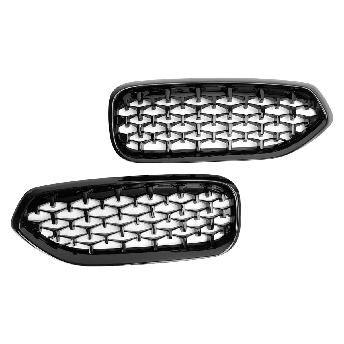 2019-2024 BMW G29 Z4 Diamond Style Gloss Black Front Ridney Grill Grille 51138091295