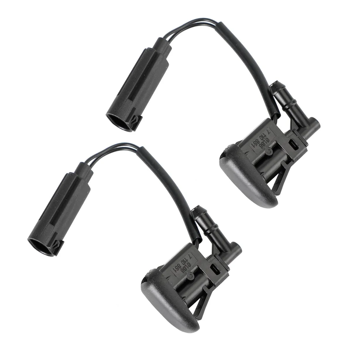 03-08 BMW Z4 E85 2PCS 61667110851 61667135411 Cabrionero Spray de boquilla de limpiaparabrisas calentado