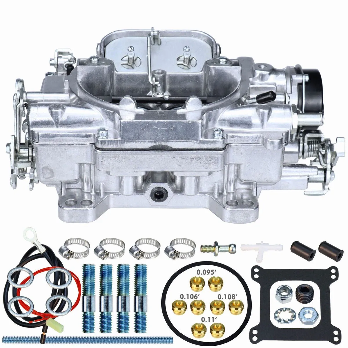 Nuevo 1406 carburador CBRT-1406 para el artista edelbrock 600 cfm 4 bbl eléctrico estrangulador
