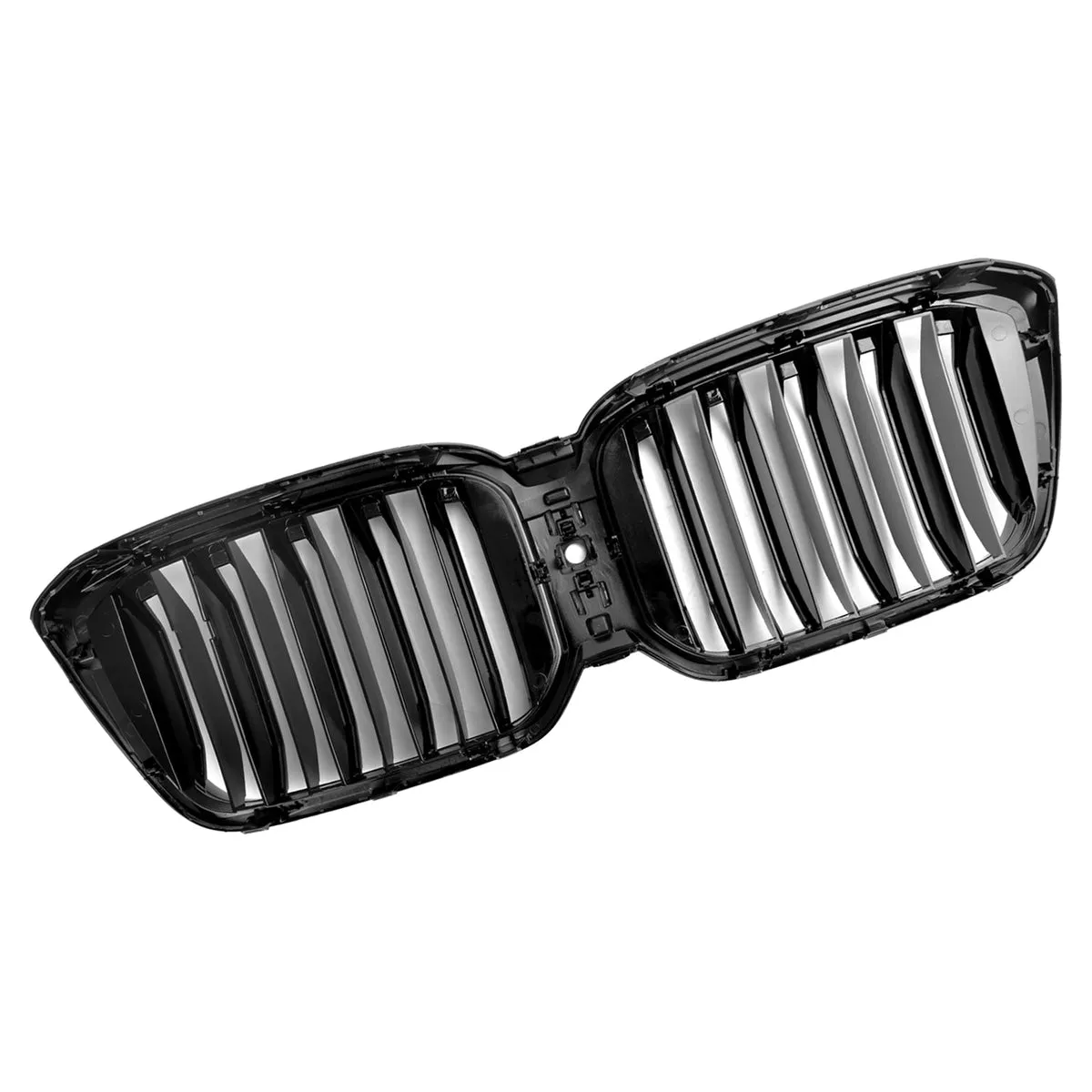 2022.06-2023 BMW X3 G01 X4 G02 REGRA DE RIELA DE Riñón delantero negro brillante