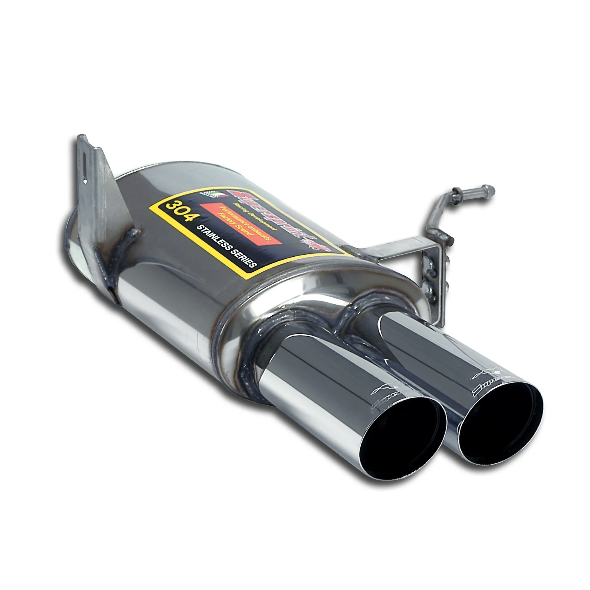 SUPERSPRINT SILENCIOSO TRASERO IZQUIERDO «RACING» OO80 BMW E92 COUPÈ (S85 M5 – 5.0I V10 MOTOR CONVERSION)