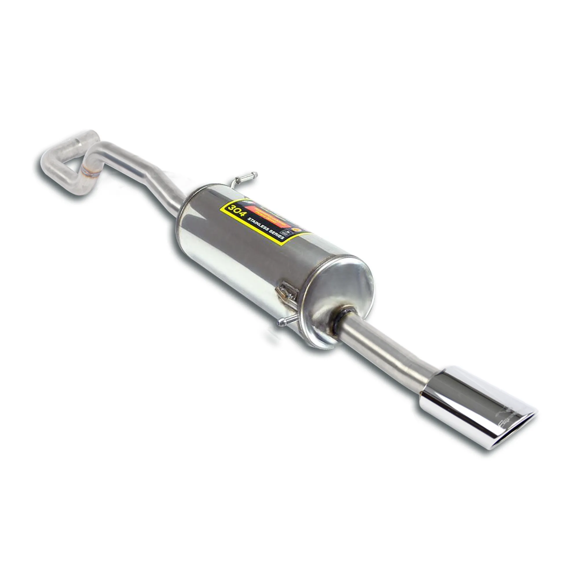 SUPERSPRINT SILENCIOSO TRASERO 100X75 VW POLO 6C SEDAN 1.2 TSI BLUEMOTION 4P. (90 HP – 110 HP) 2014 – 2017