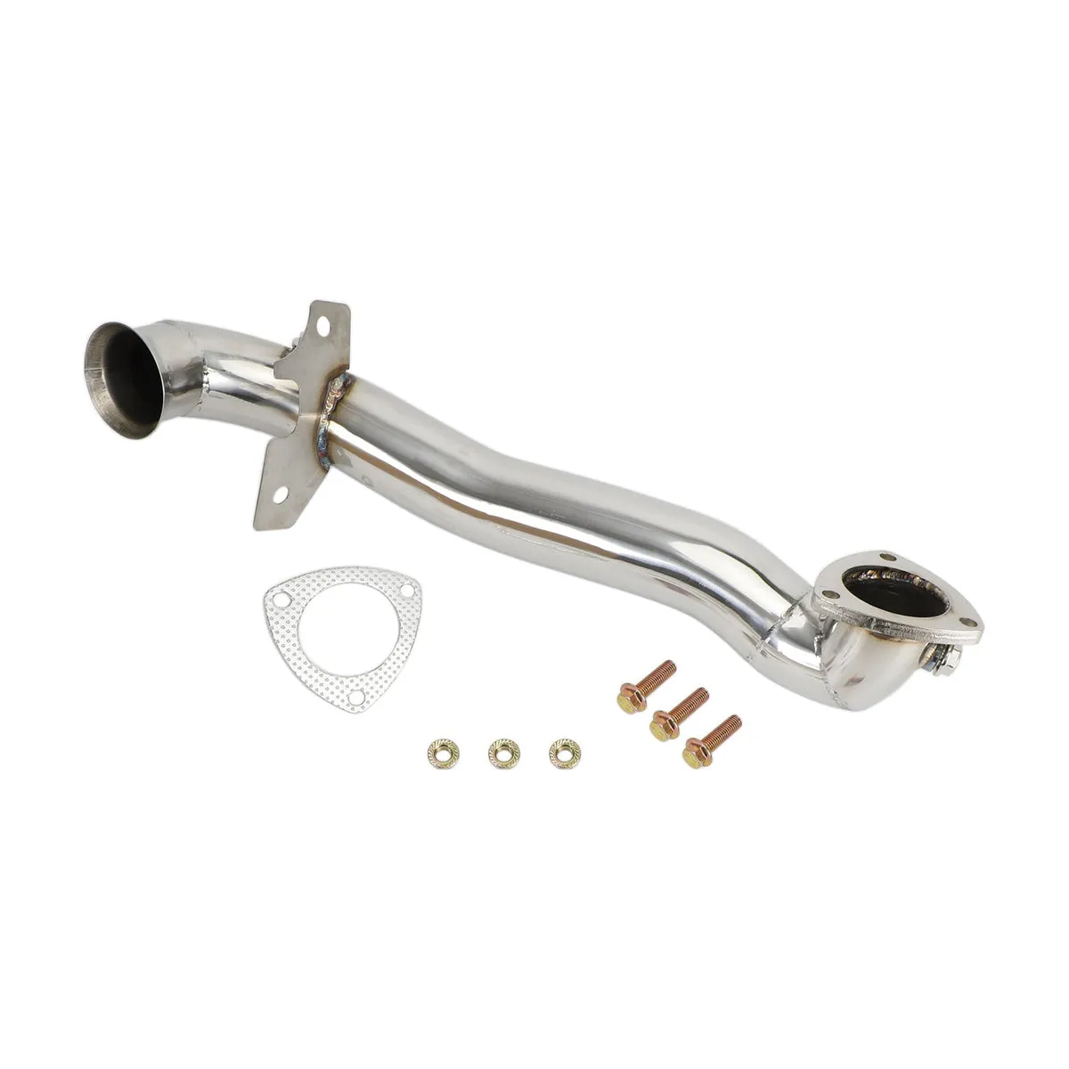 2.5" Tubo de escape sin catalizador con juntas para MINI Cooper S Coupe R58 (2012-2015)