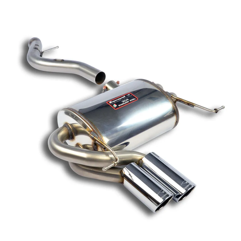 SUPERSPRINT SILENCIOSO TRASERO OO80 SOLDAR EN LA CONEXIÓN BMW E84 X1 28I XDRIVE (6 CYL.- N52N) 2009 – 2011