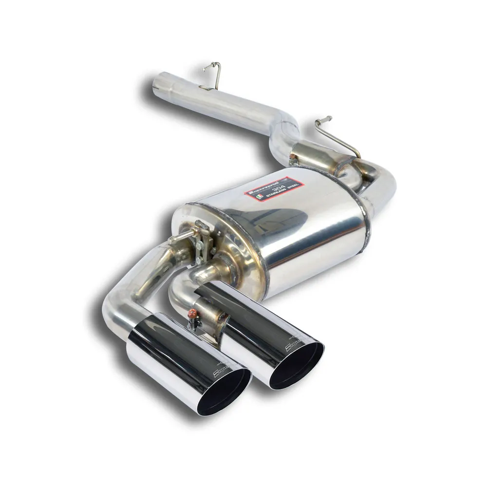 SUPERSPRINT SILENCIOSO TRASERO OO80 «RACE TIPS» BMW F26 X4 20I XDRIVE 2.0I TURBO (184 CV) 2014-