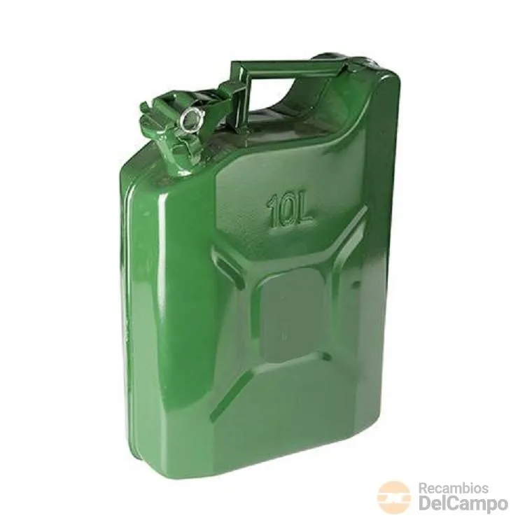 @ bidon para hidrocarburos metalico, 10 l., con normativa de o.n.u.
