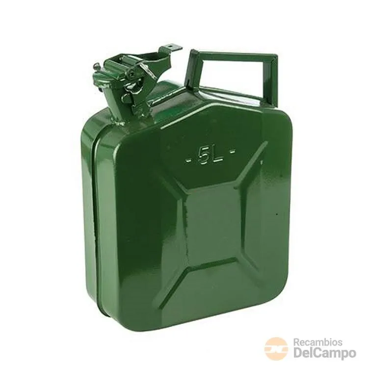 @ bidon para hidrocarburos metalico 5 l.con normativa de o.n.u.