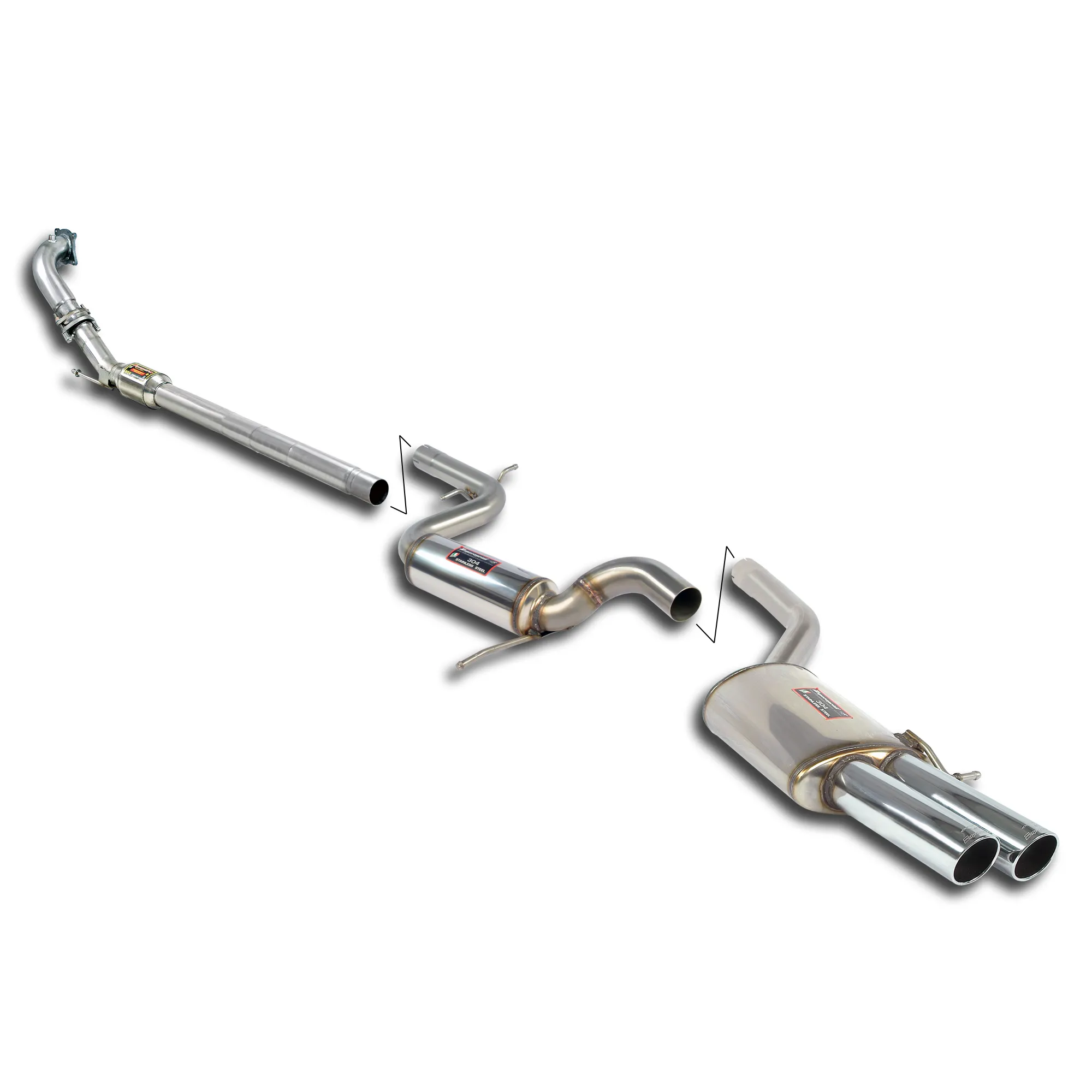 SUPERSPRINT STREET PERFORMANCE PACK VW GOLF V VARIANT – KOMBI 2.0 TSI (200 CV) ’07 – ’09