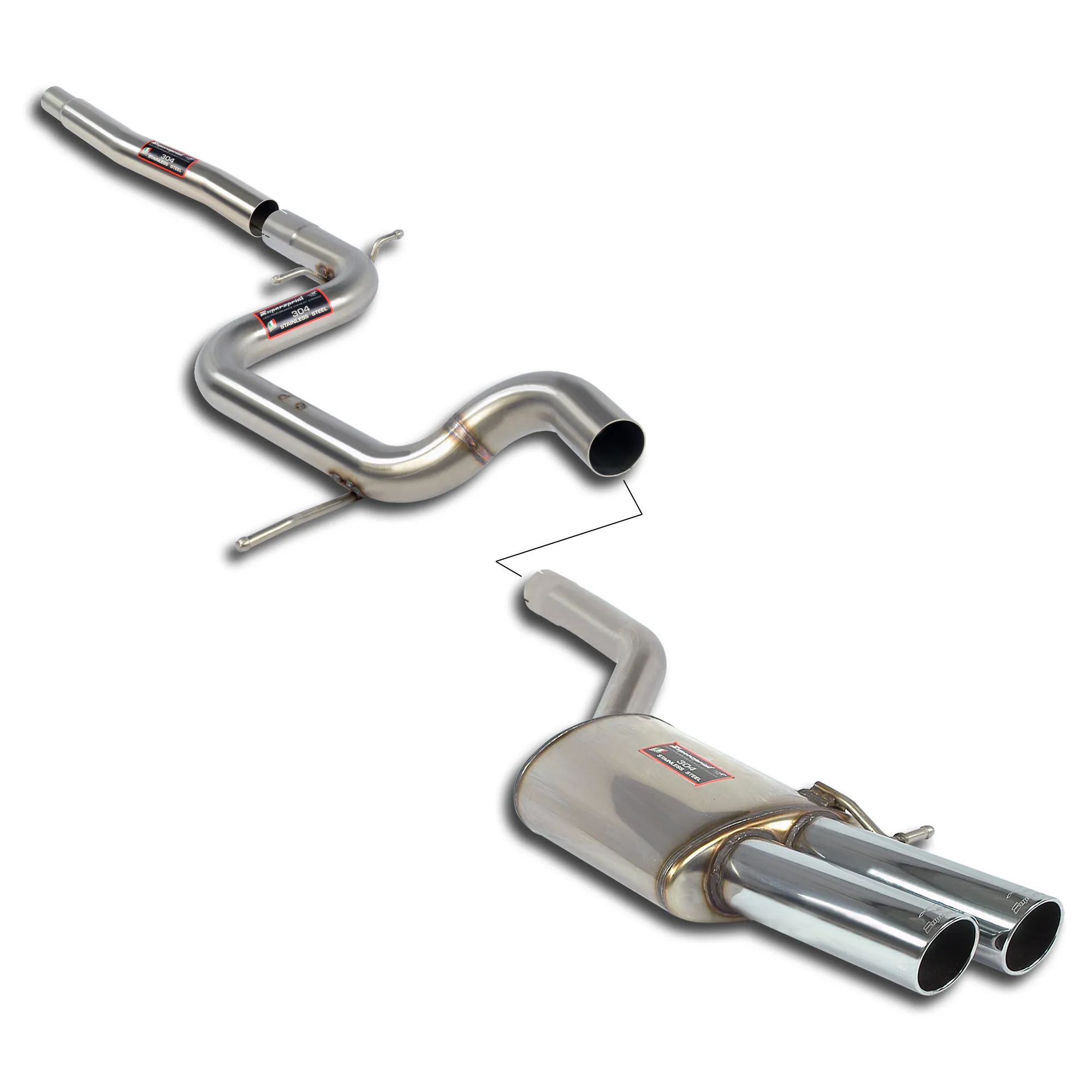 SUPERSPRINT DEPORTIVO Y PAQUETE SONIDO VW GOLF V VARIANT – KOMBI 2.0 TSI (200 CV) ’07 – ’09