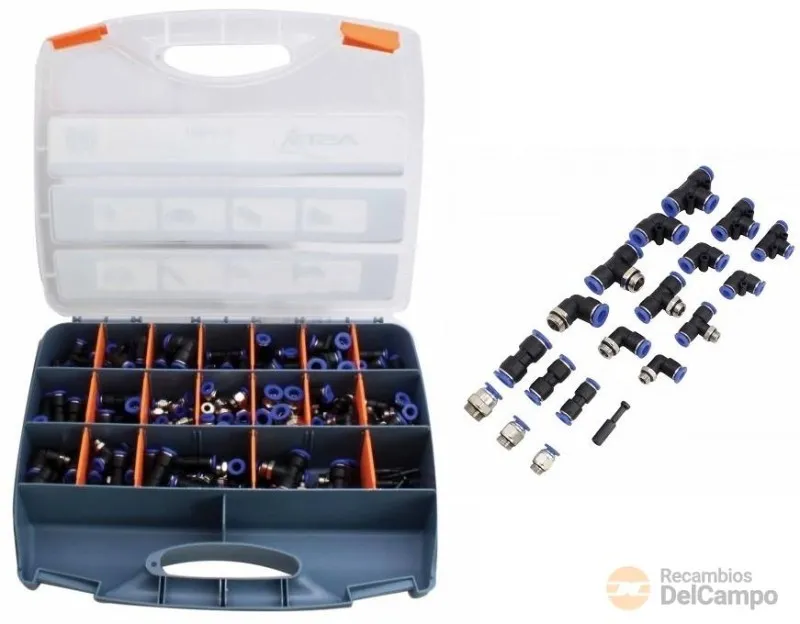 @ estuche 180 conexiones automáticas de plástico para mangueras