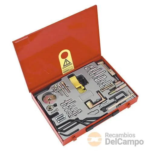 @ estuche 43 utiles de calado de distribución motor y bomba de inyeccion gasolina y diesel, grupos psa y renault
