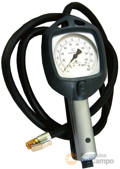 @ inflador de ruedas profesional con calibrado ce, 0 - 12 bar