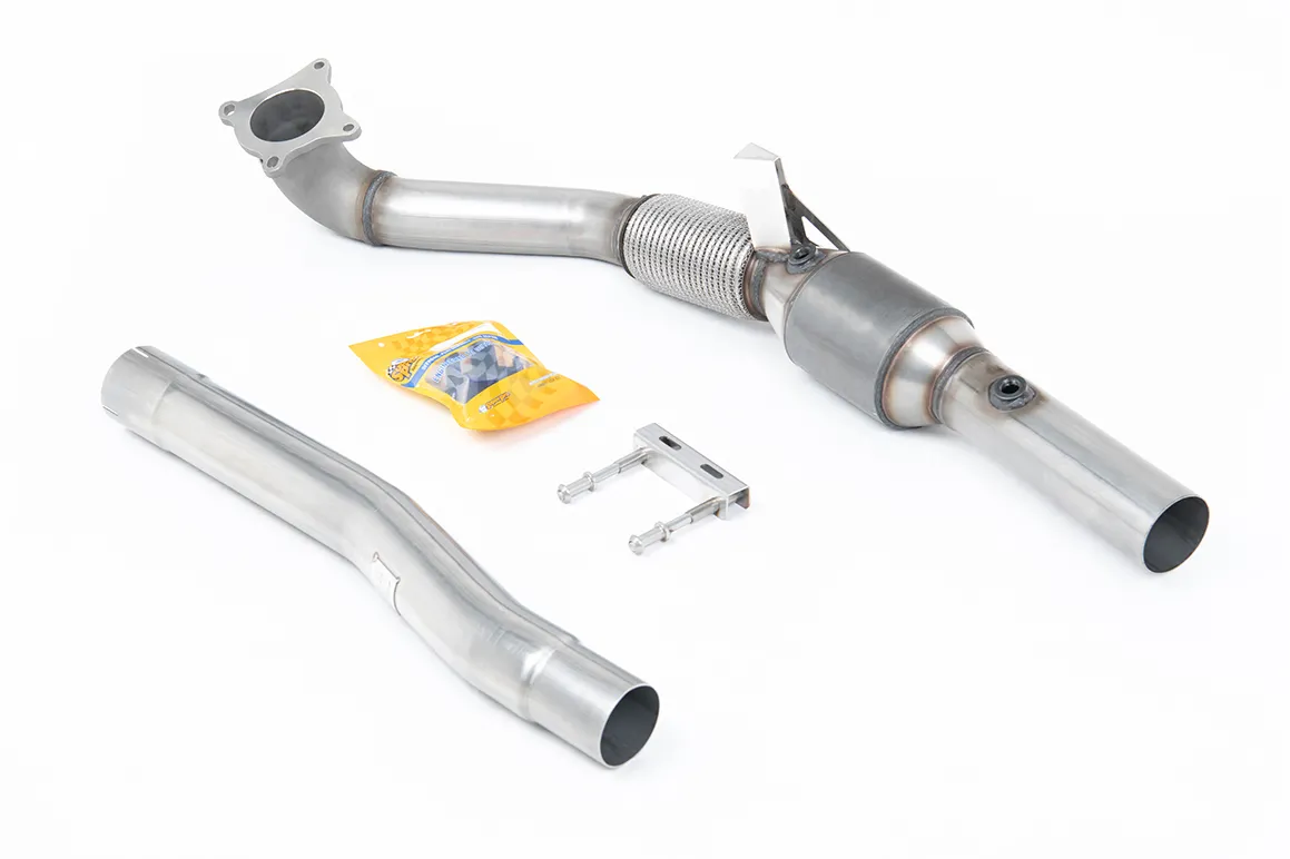 Milltek Cast Downpipe with Race Cat SSXAU1046 – Audi TT Mk2 TTS quattro