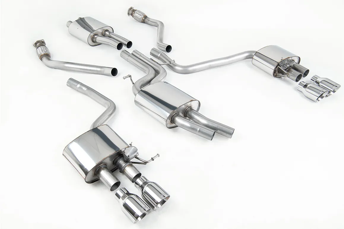 Milltek Cat-back Quad Polished Tips SSXAU506 – Audi SQ5 3.0 TFSI Supercharged
