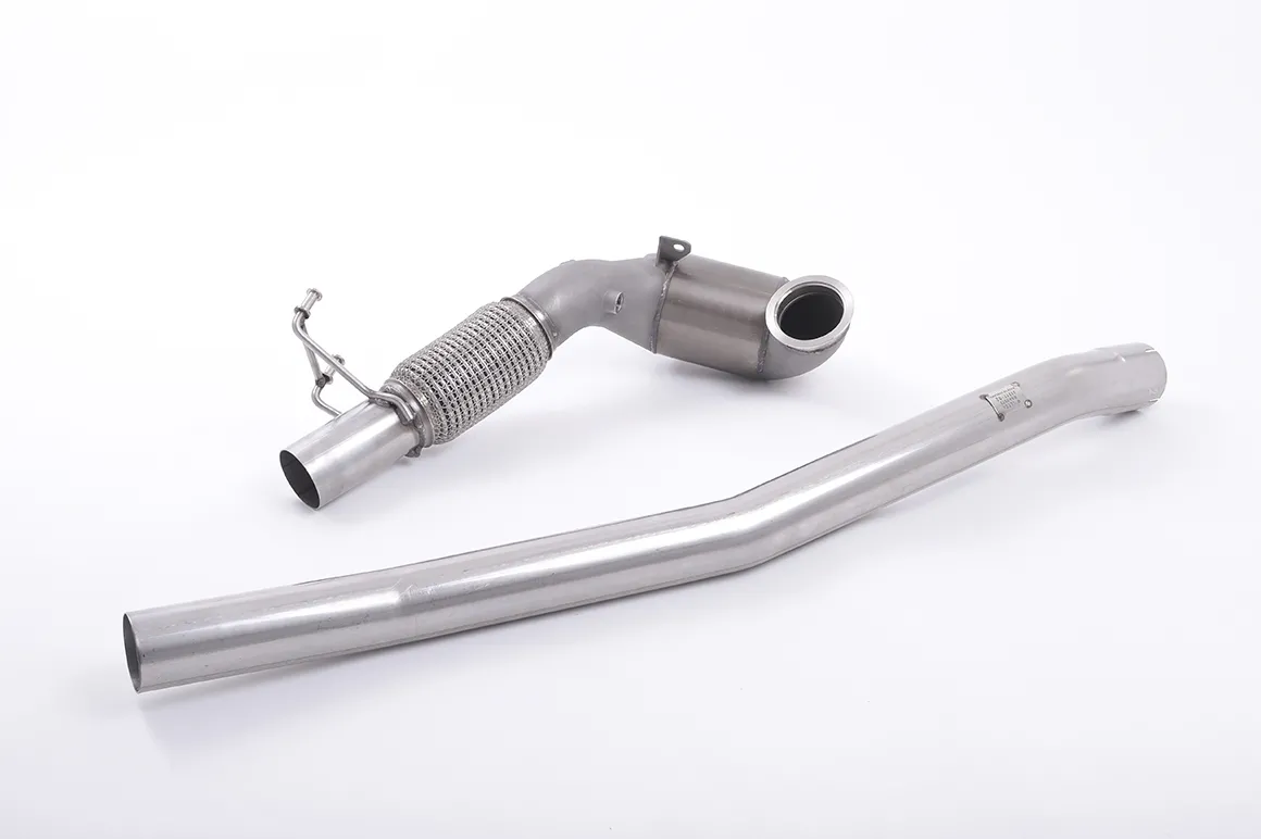 Milltek Cast Downpipe with Race Cat SSXAU604 – Audi TT Mk3 TTS 2.0TFSI Quattro (Non-OPF/GPF Models)