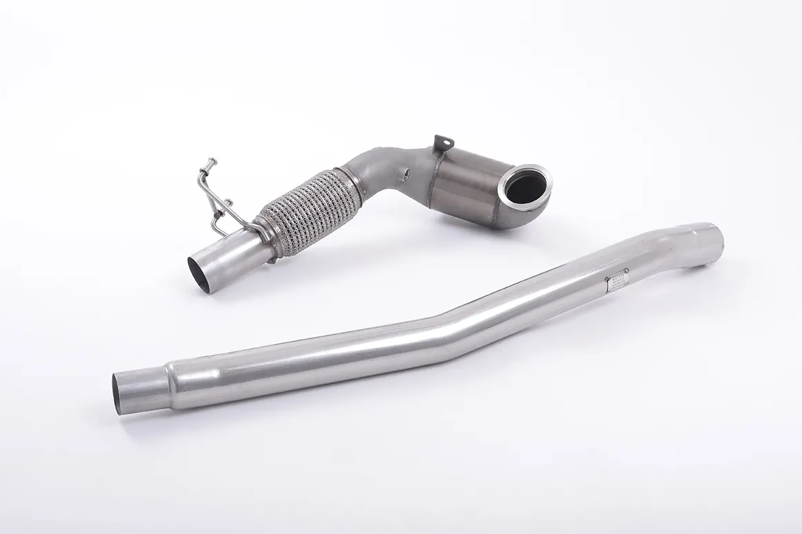 Milltek Cast Downpipe with Race Cat SSXAU605 – Audi TT Mk3 TTS 2.0TFSI Quattro (Non-OPF/GPF Models)
