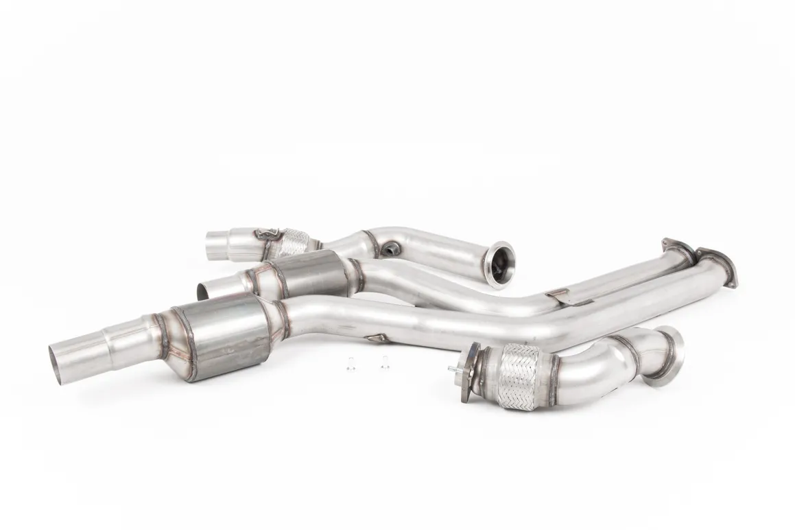 Milltek Large Bore Downpipes and Hi-Flow Sports Cats SSXBM1093 – BMW 2 Series M2 Competition Coupé (F87)