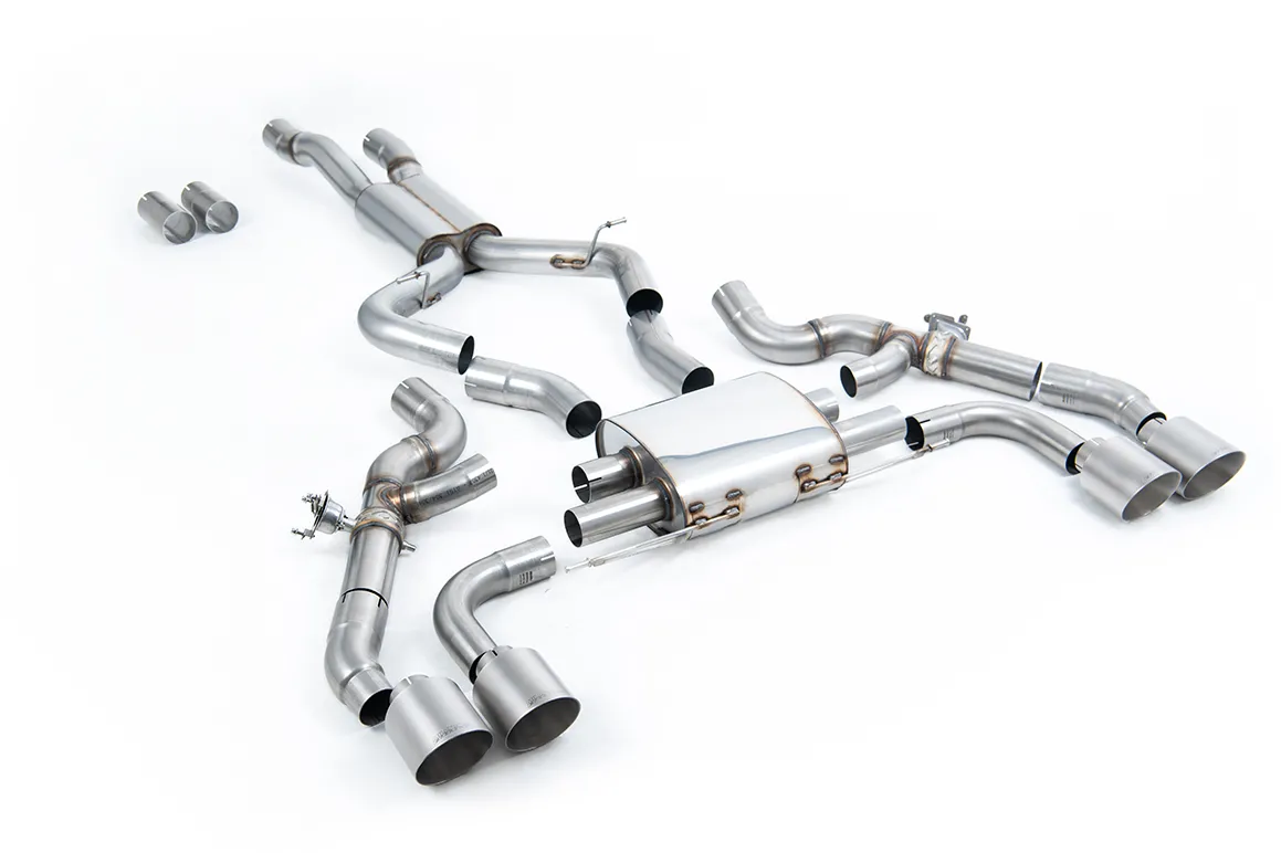 Milltek Axle Back System – GT-115 Titanium Trim SSXBM1212 – BMW X3 X3M / X3M Comp (G01) 3.0 (ROW & North American S58 Engine – LCI only) (2022 and Later)