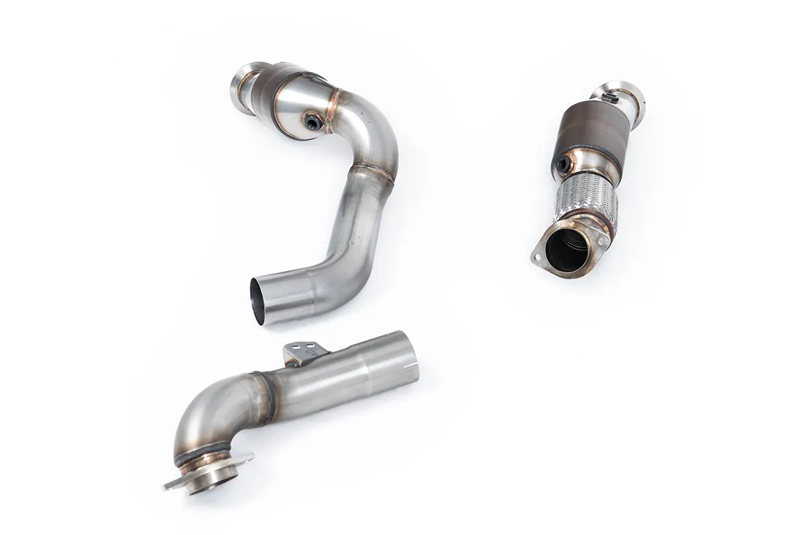 Milltek Large Bore Downpipe and Hi-Flow Sports Cat SSXBM1235 – BMW 2 Series M2 Coupe (G87 S58 NAS Non-OPF/GPF Models)