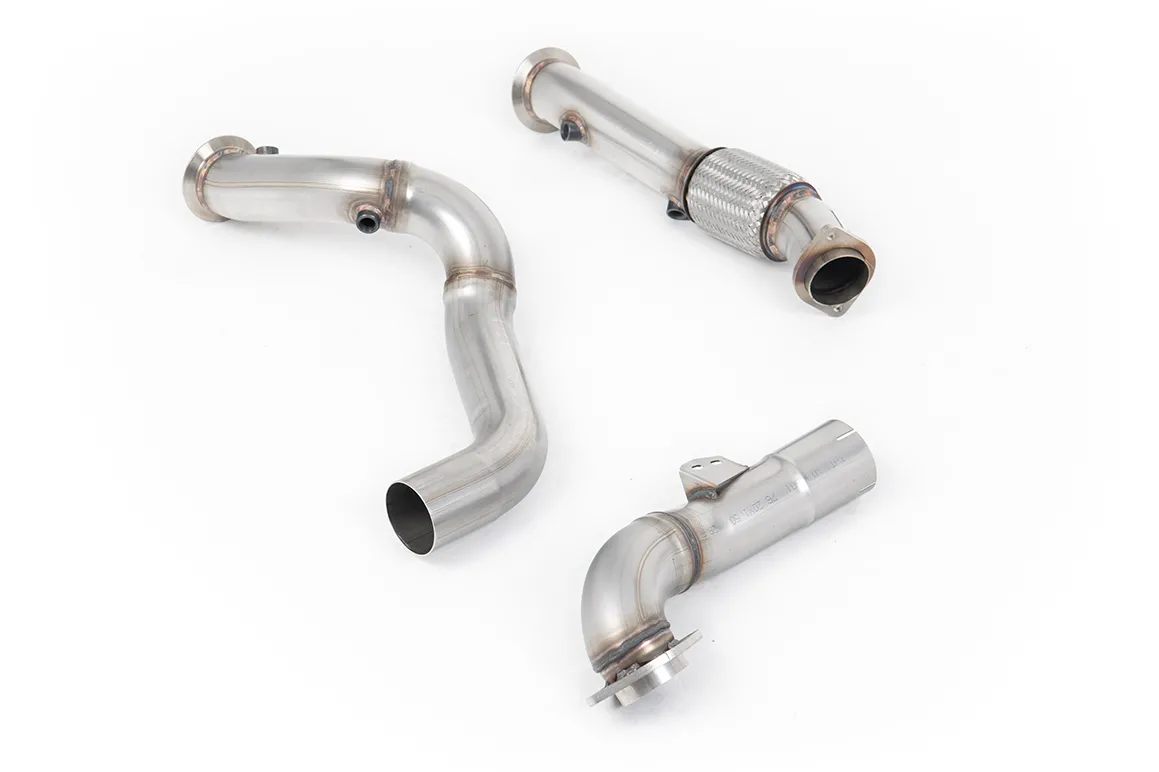 Milltek Large-bore Downpipe and De-cat SSXBM1271 – BMW 2 Series M2 Coupe (G87 S58 NAS Non-OPF/GPF Models)