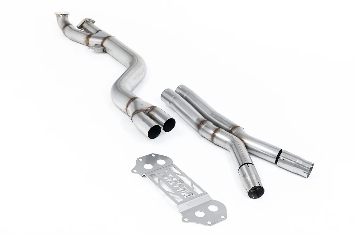 Milltek Secondary Catalyst Bypass SSXBM1342 – BMW 3 Series G80 M3 & M3 Competition S58 3.0 Turbo (North American / ROW Non-OPF/GPF Cars Only)