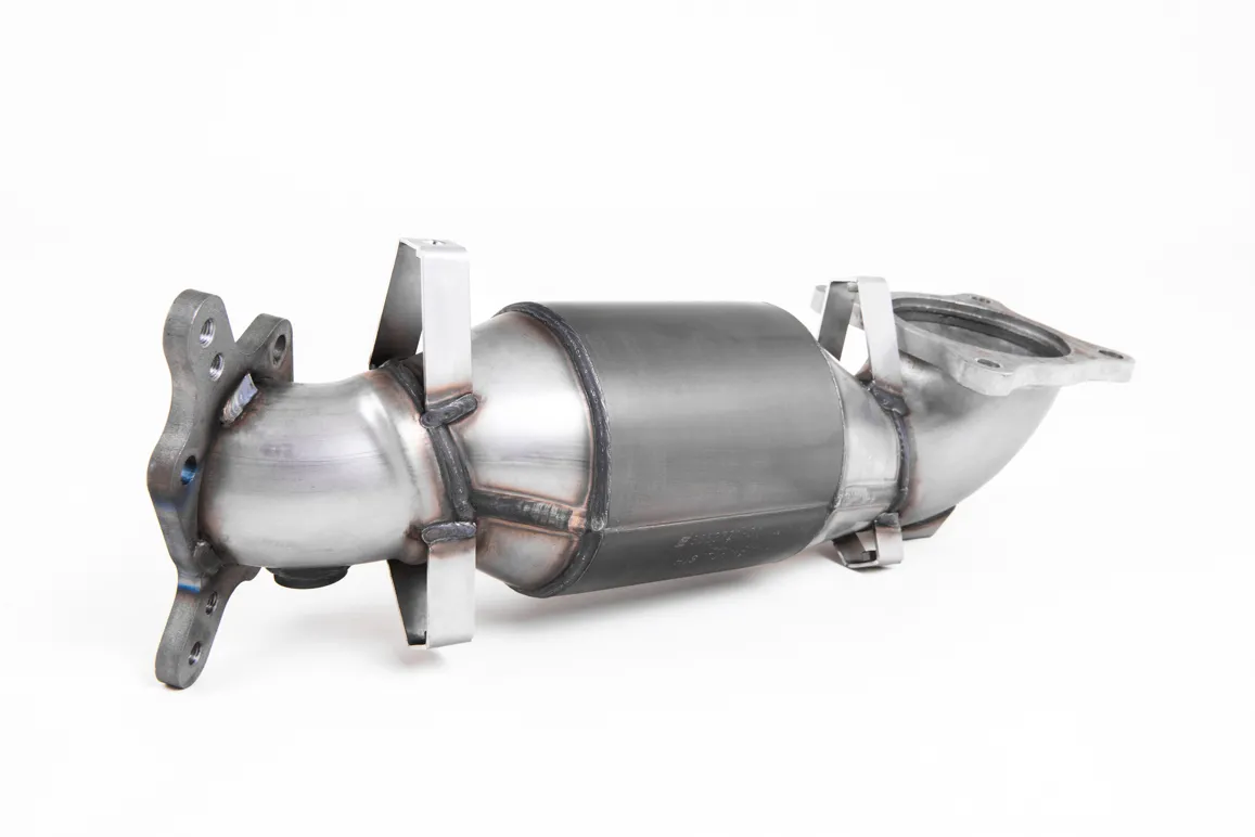 Milltek Cast Downpipe with HJS High Flow Sports Cat SSXHO238 – Honda / Acura Civic Type R FK8 2.0 i-VTEC (Both OPF/GPF & Non OPF/GPF Models)