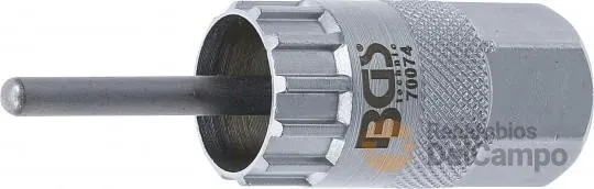 Util sustitución de anillos de casete y discos de freno de bicicleta, con pasador de contacto (apto para shimano, sram, sun tour, etc) 47 x 5 mm