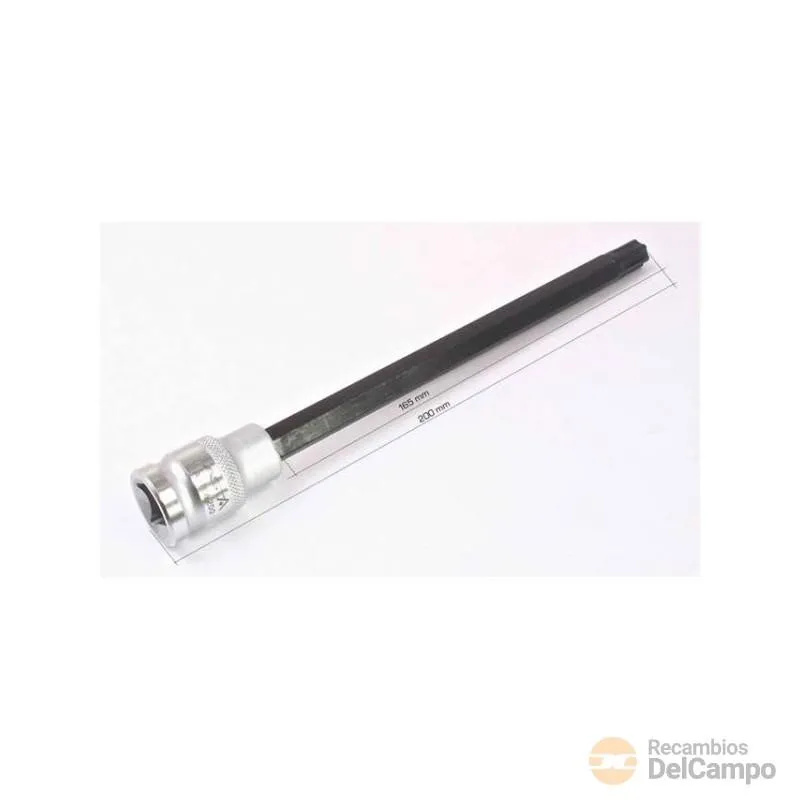 Vaso corto 1/2" punta ribe reforzada r10 x 200 mm. extracción / montaje de pernos de culata en motores 1.8l 20v grupo vag