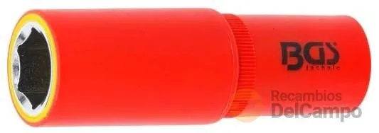 Vaso largo 1/2" hex. vde 1.000v. - 19 mm