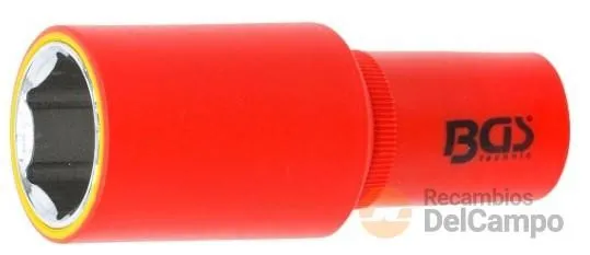 Vaso largo 1/2" hex. vde 1.000v. - 24 mm