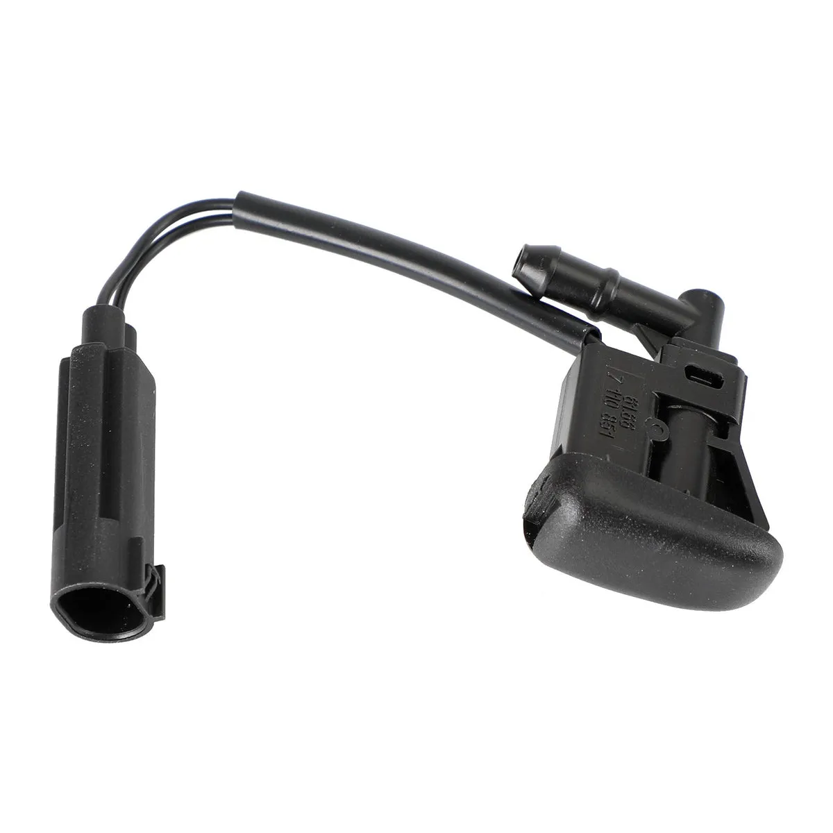 04-10 BMW X3 E83 Estrajo de limpiaparabrisas Spray de boquilla con calefacción 61667110851 616667135411