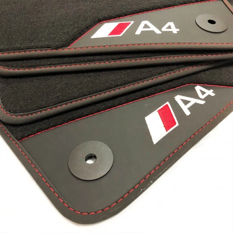 Alfombrillas Cuero para Audi A4 B8 (2007-2015)
