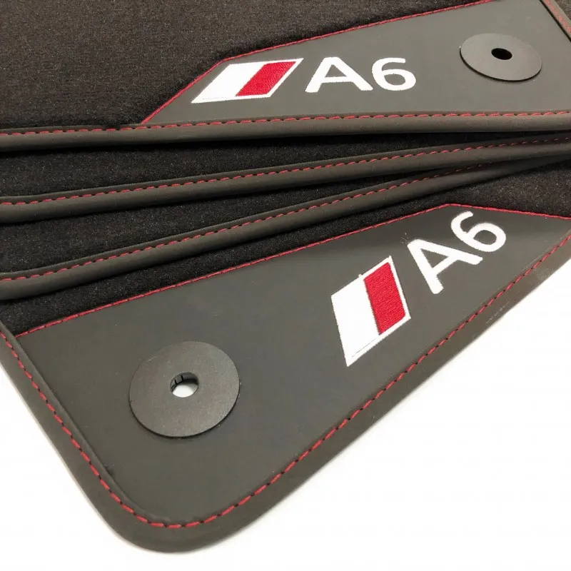 Alfombrillas Cuero para Audi A6 C7 (2011-2018)