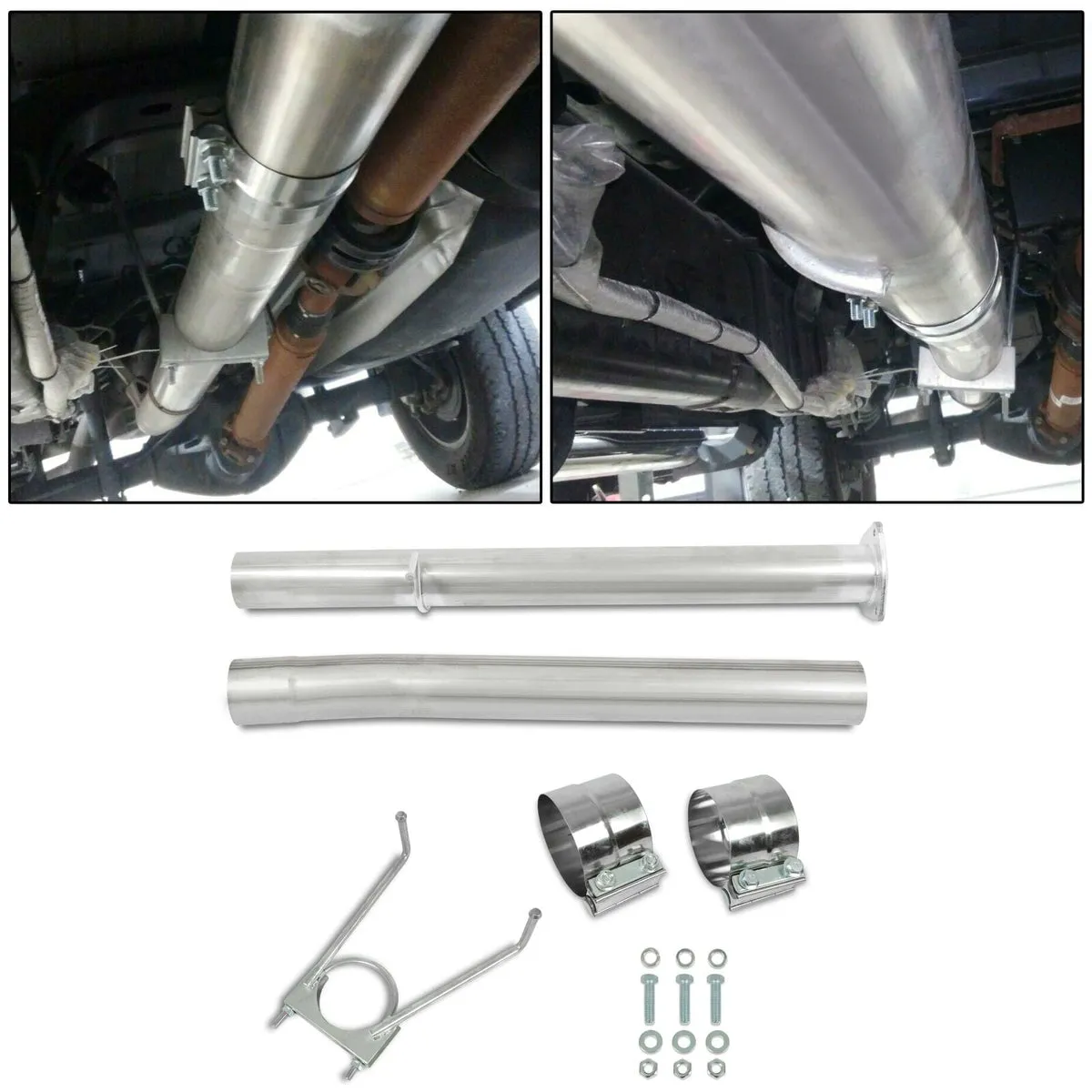 2013-2018 Dodge Ram 2500/3500 6.7L Cummins Diesel 4 '' Kit de tubo de tubo de escape