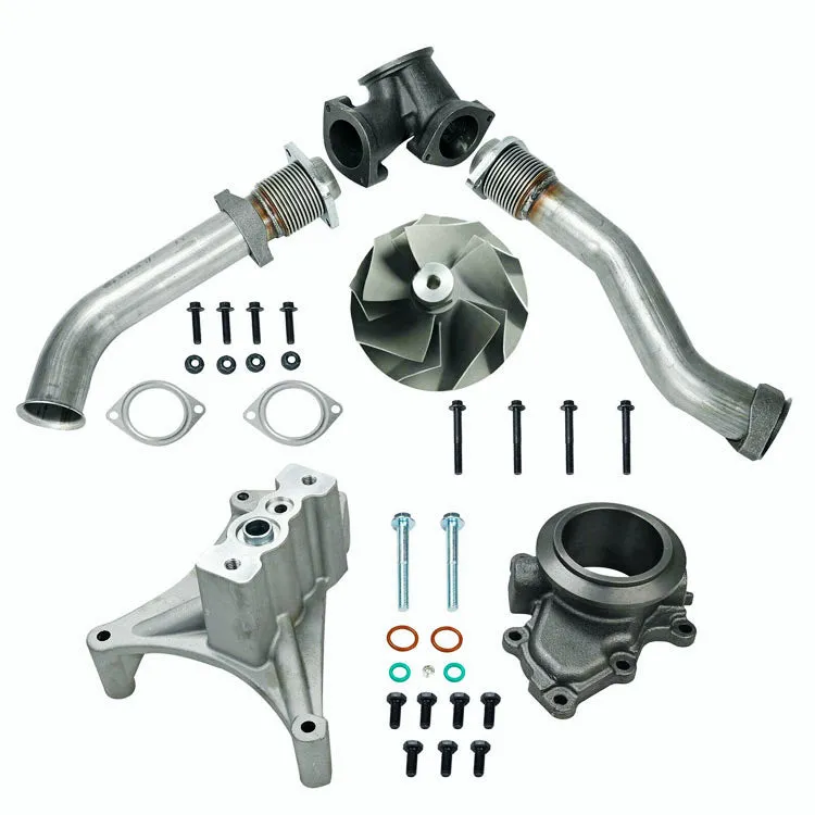 1999.5-2003 Ford 7.3L PowerStroke Diesel Echope Bellow Bellow Tipipe Kit y EBPV