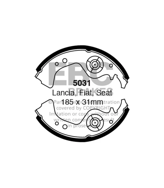 Zapata Delantera EBC 5031