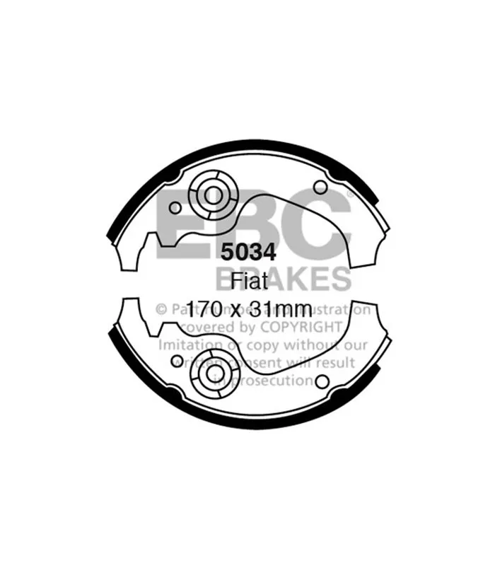 Zapata Delantera EBC 5034