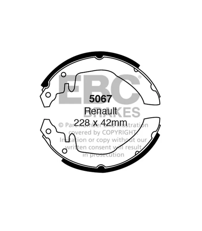 Zapata Delantera EBC 5067